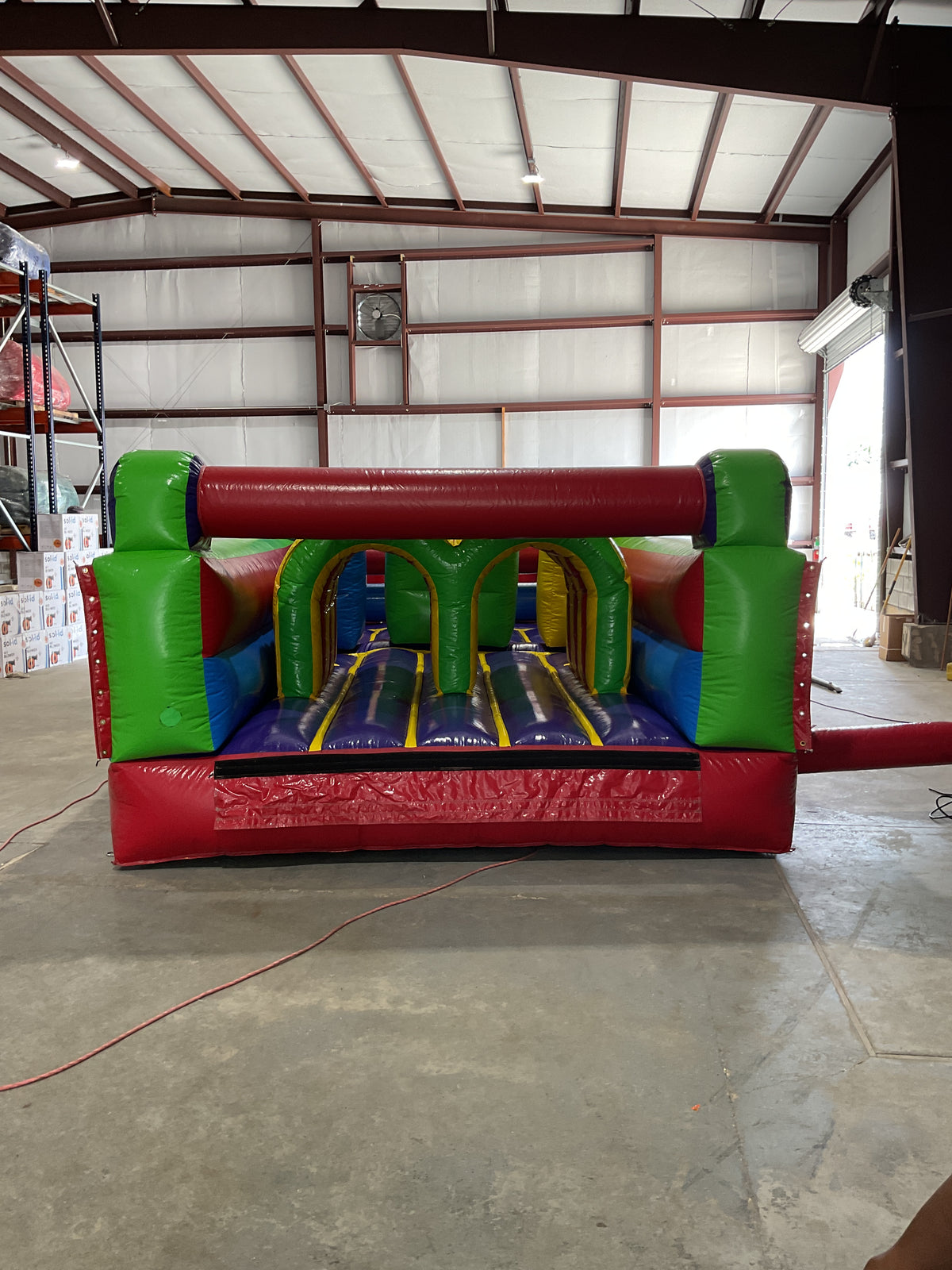60' Obstacle Course set!
