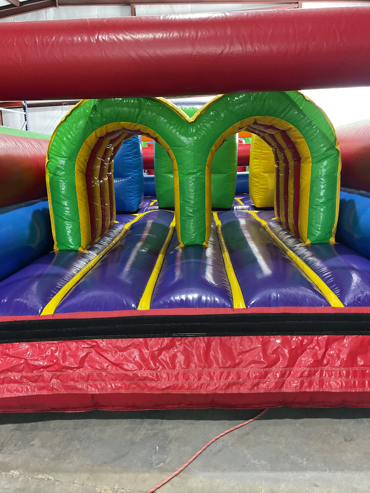 60' Obstacle Course set!