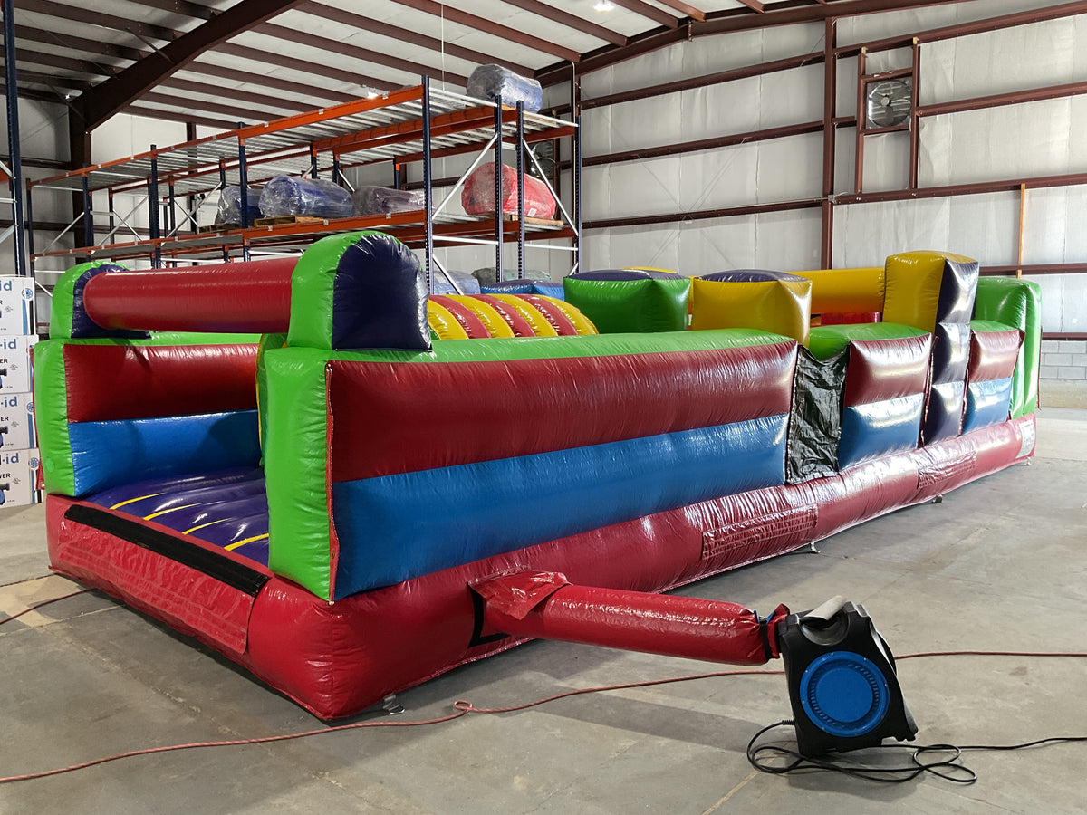 60' Obstacle Course set!