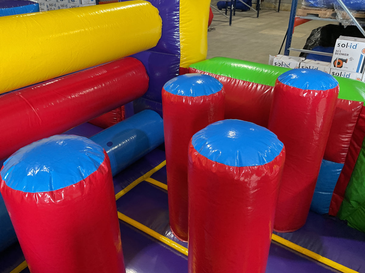 60' Obstacle Course set!