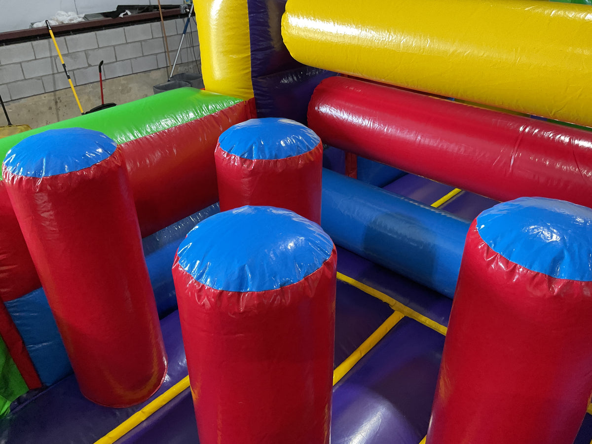 60' Obstacle Course set!