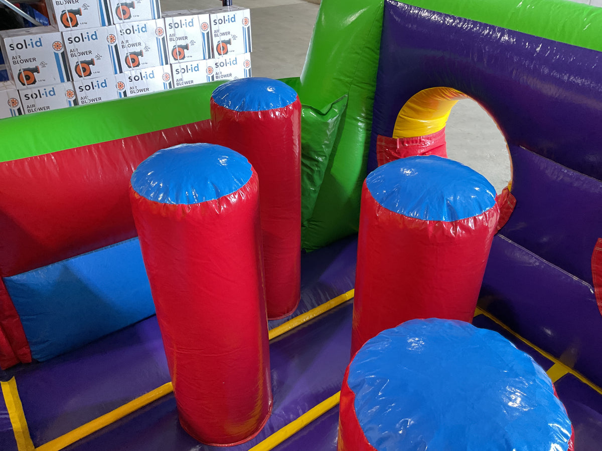 60' Obstacle Course set!