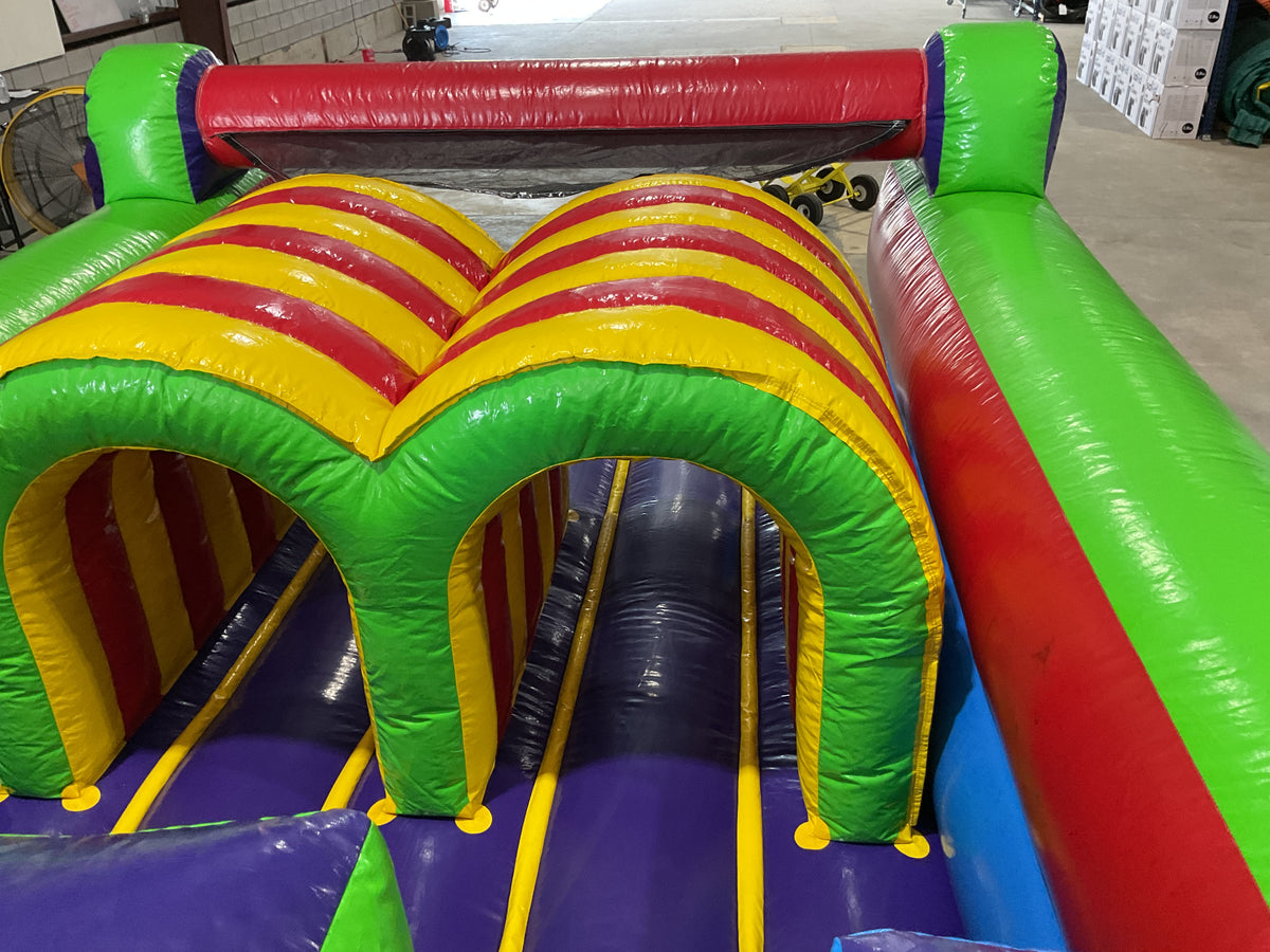 60' Obstacle Course set!