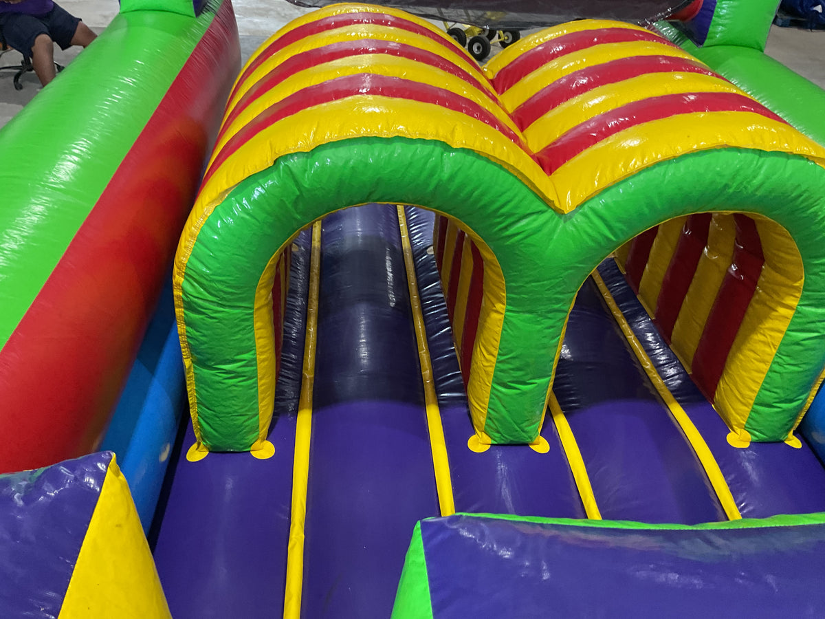 60' Obstacle Course set!