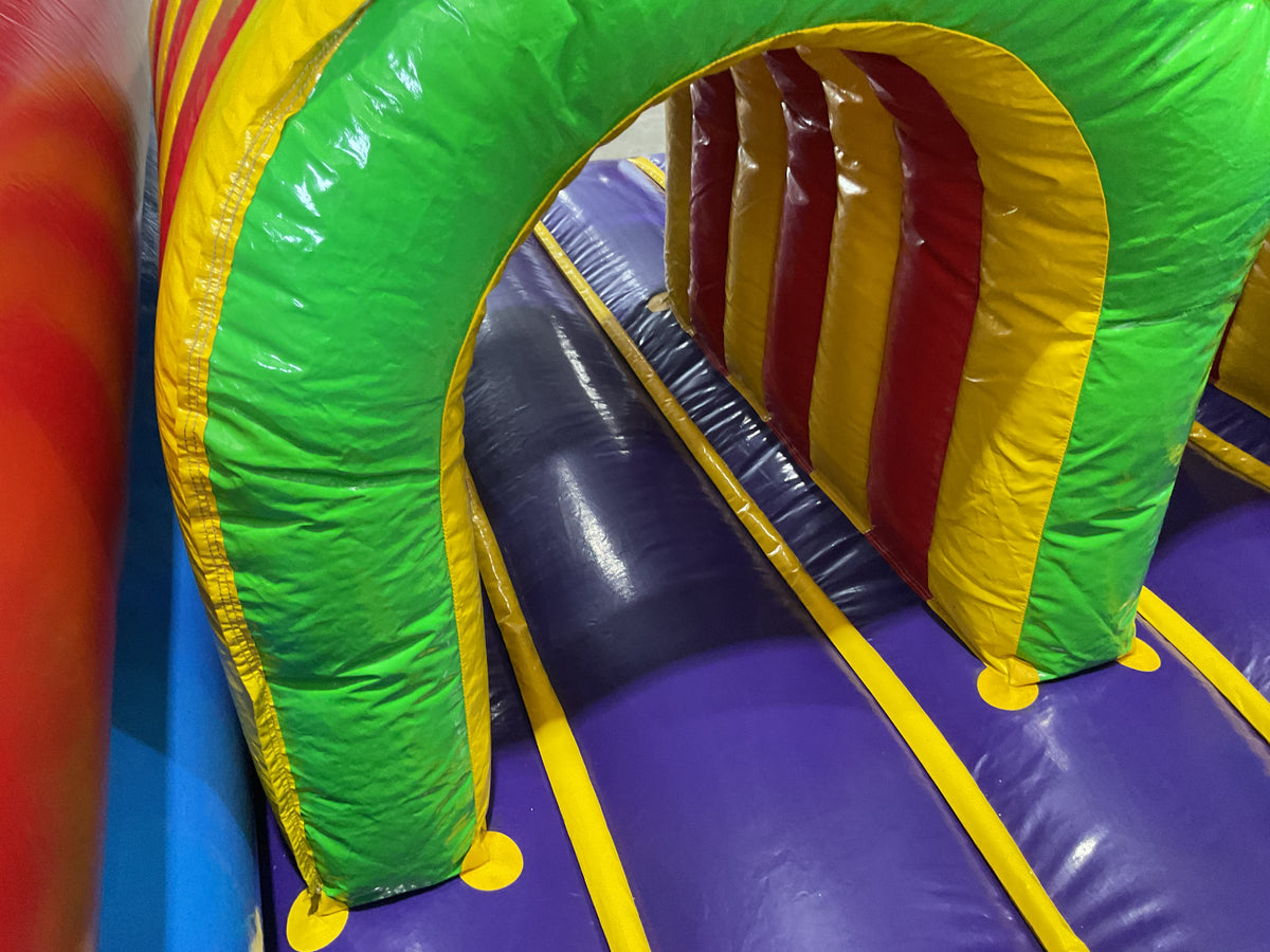 60' Obstacle Course set!