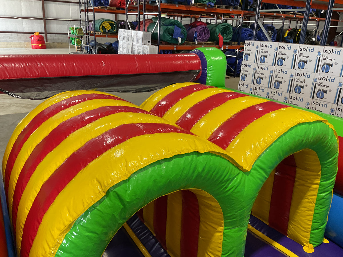 60' Obstacle Course set!