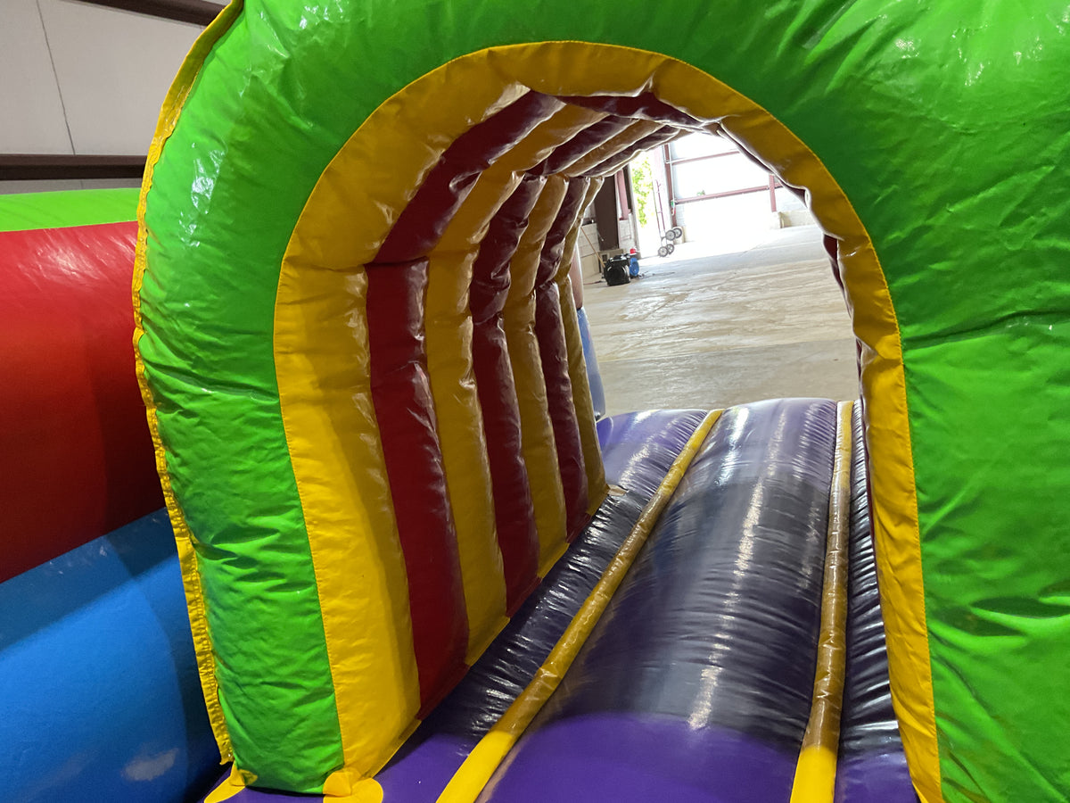 60' Obstacle Course set!