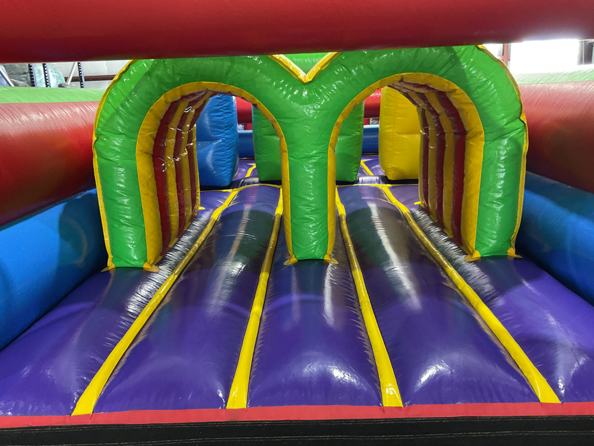 60' Obstacle Course set!