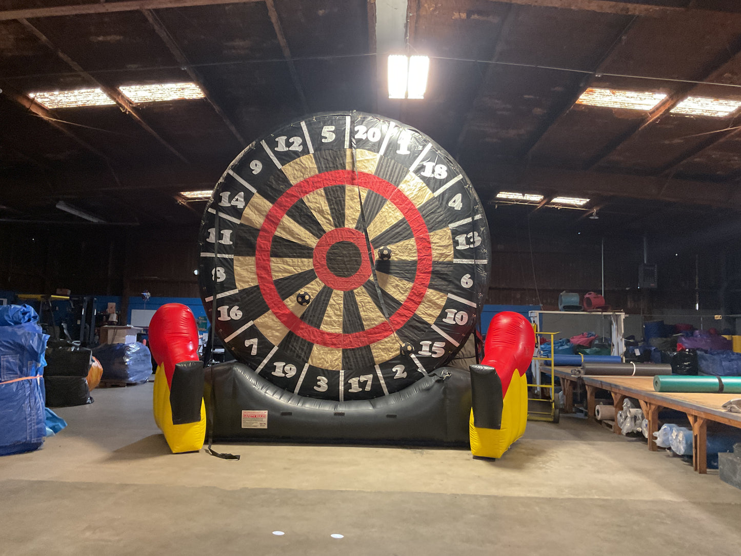 Soccer Darts Interactive Inflatable