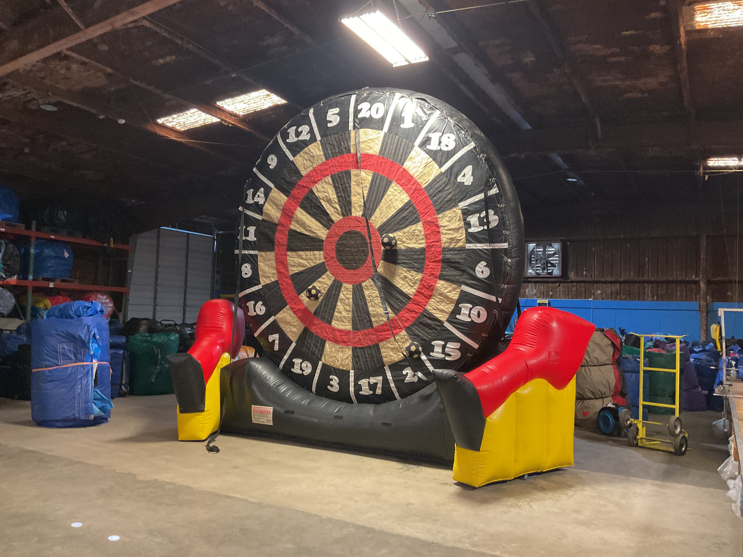 Soccer Darts Interactive Inflatable