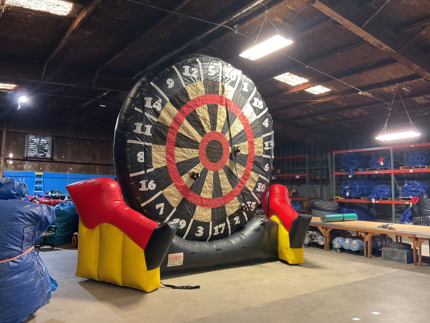 Soccer Darts Interactive Inflatable