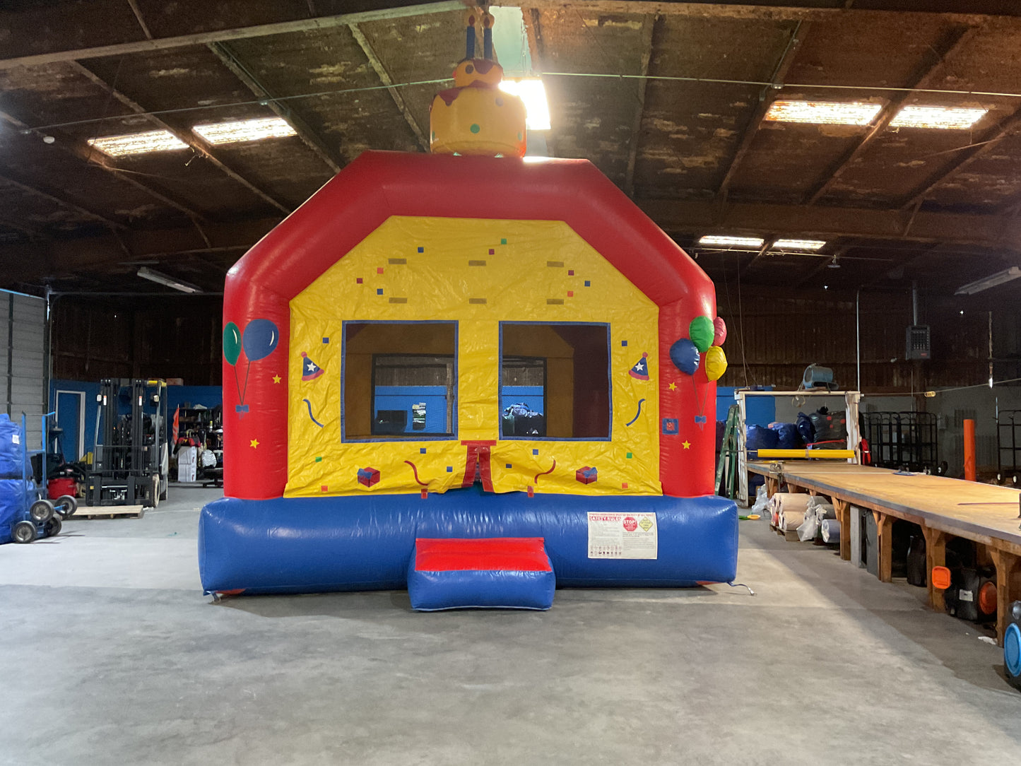 Birthday Cake Bounce House