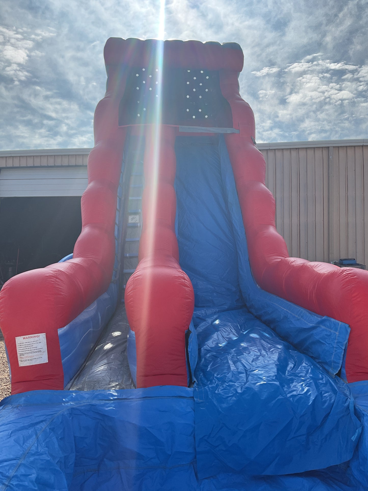 22' Rocky Tsunami Slide with pool