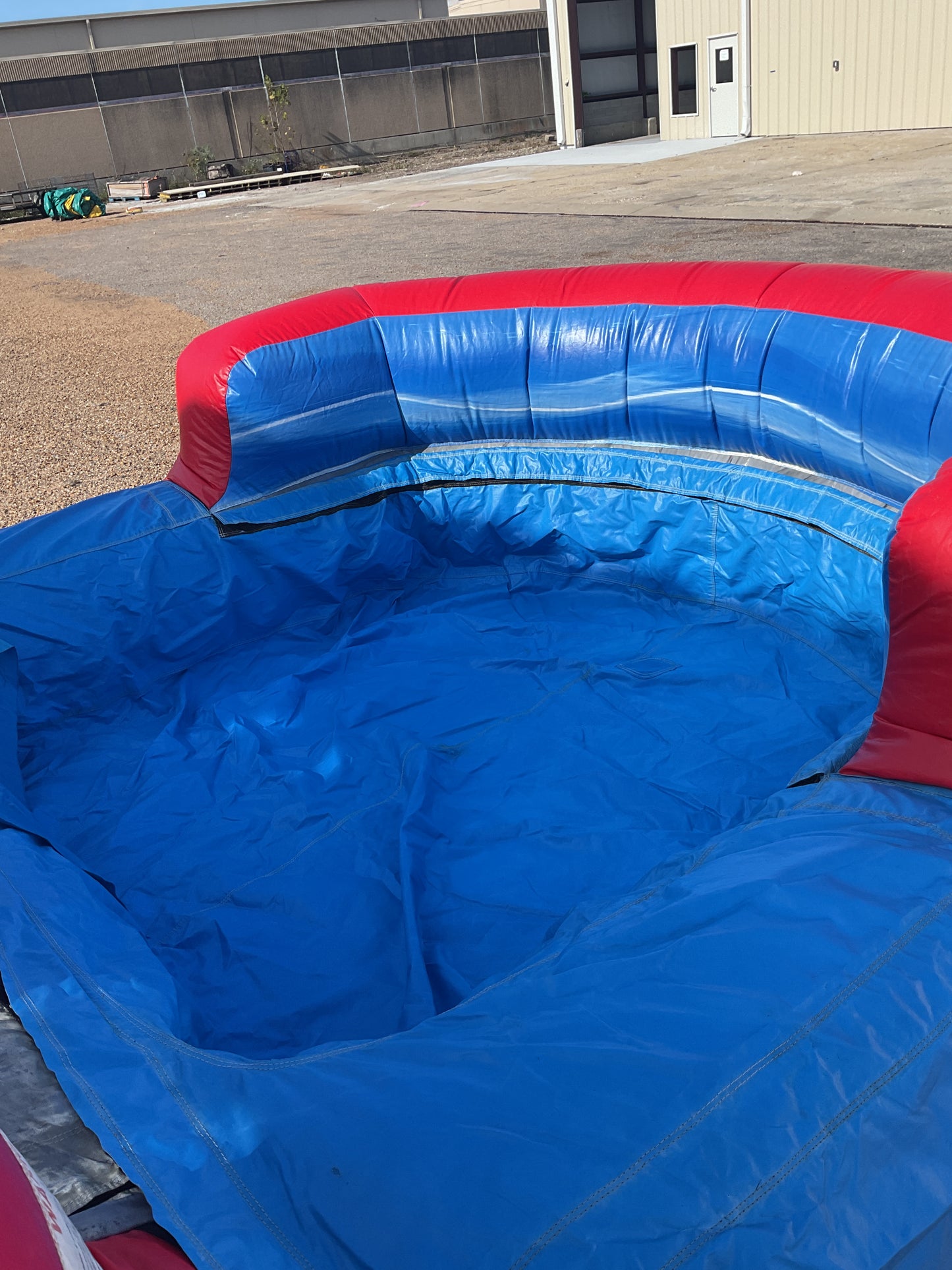 22' Rocky Tsunami Slide with pool