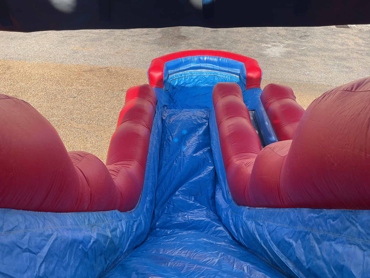 22' Rocky Tsunami Slide with pool