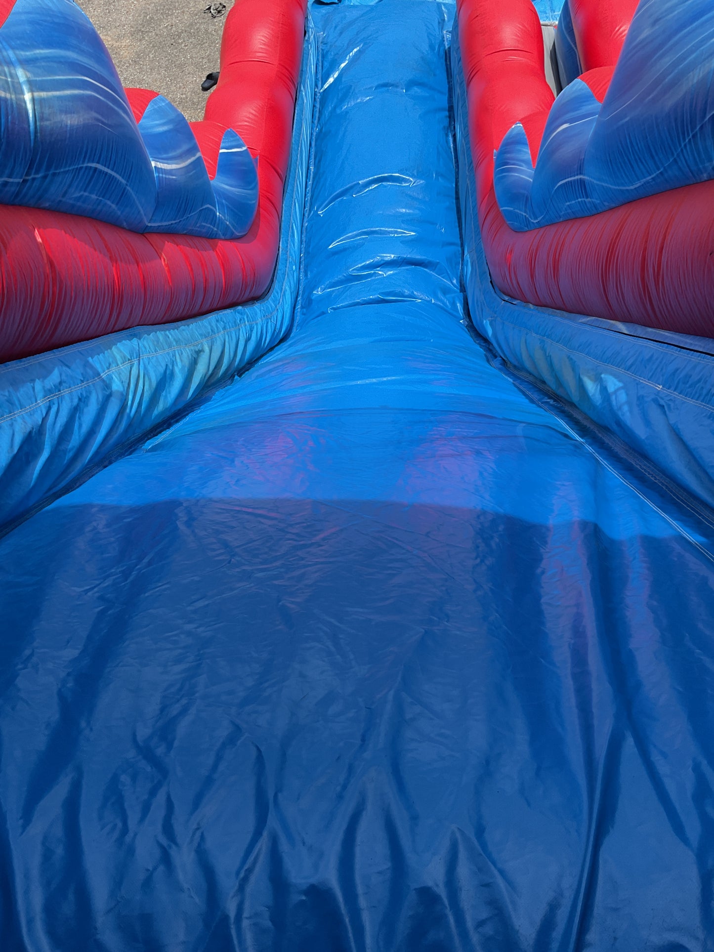 22' Rocky Tsunami Slide with pool