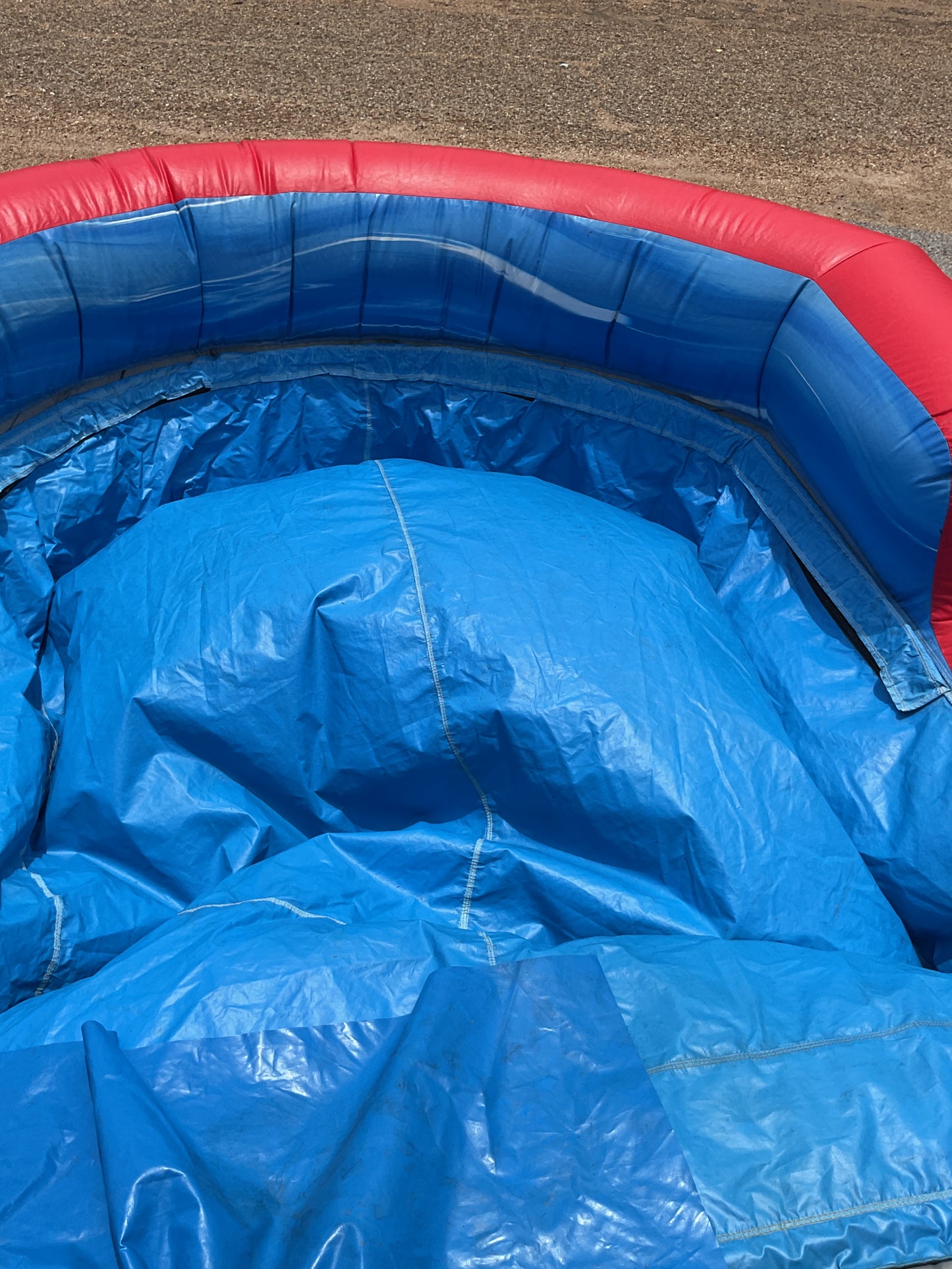 22' Rocky Tsunami Slide with pool