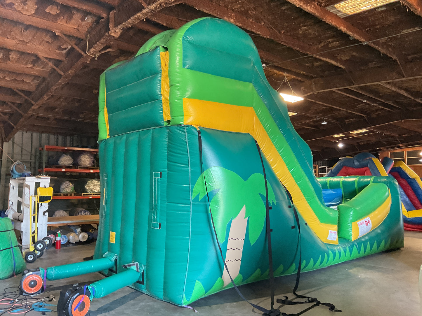 16' Half Pipe Tropical Slide