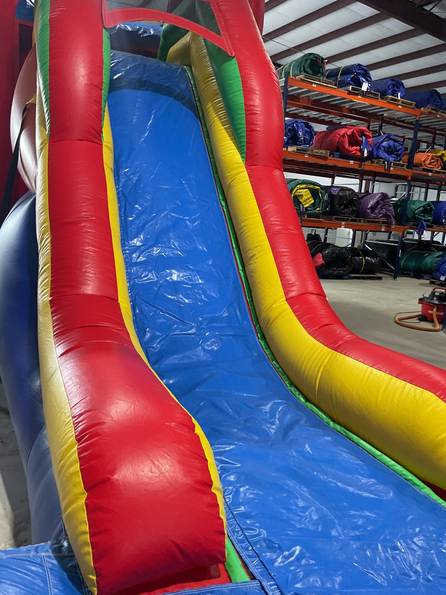 Modular Jump-n-Slide combo with pool