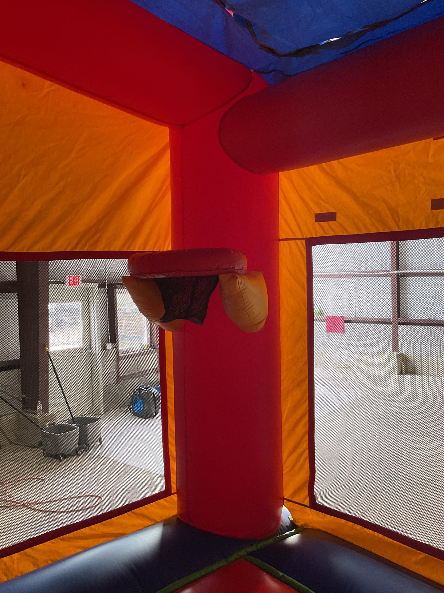 Modular Jump-n-Slide combo with pool