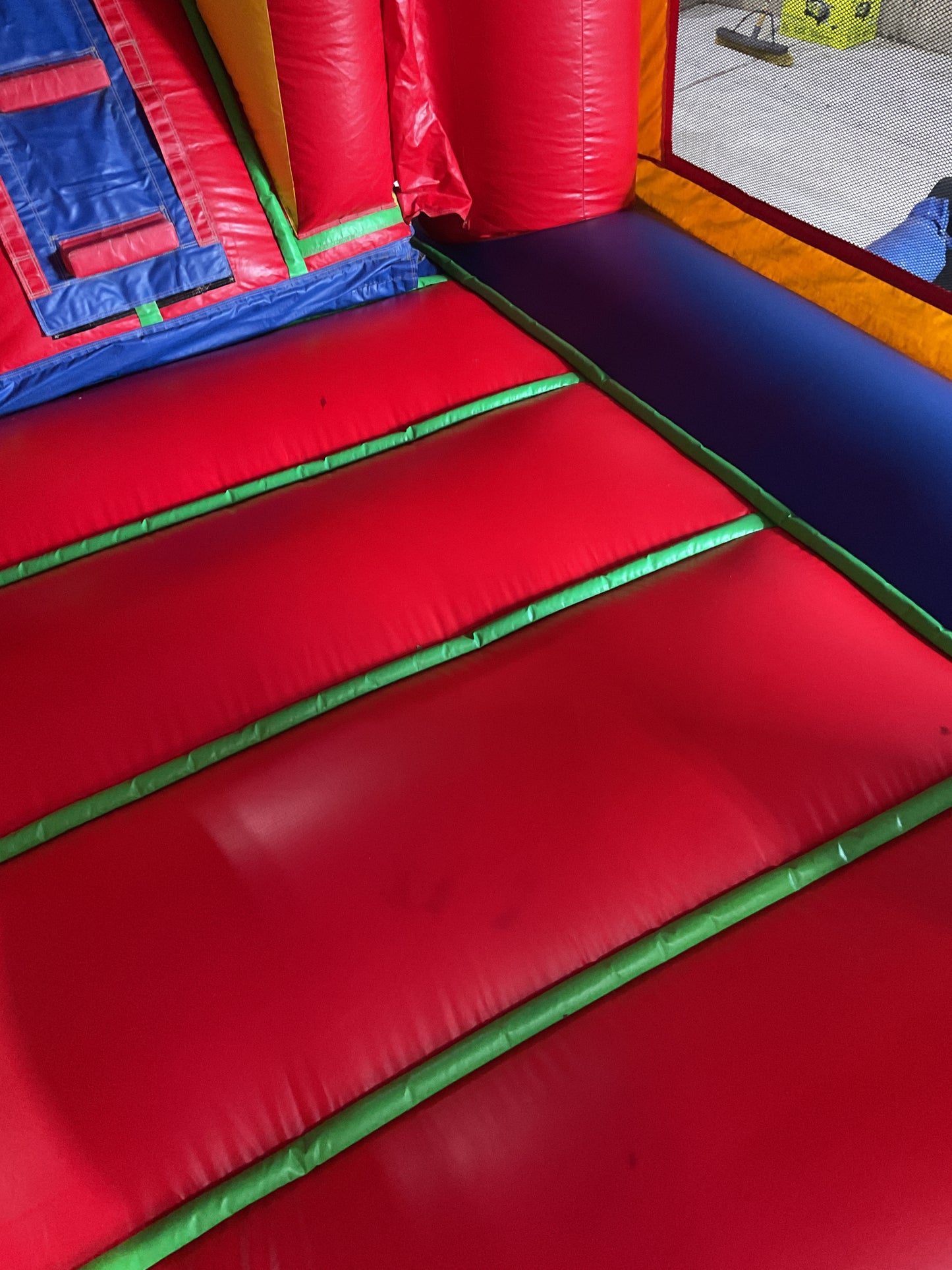 Modular Jump-n-Slide combo with pool