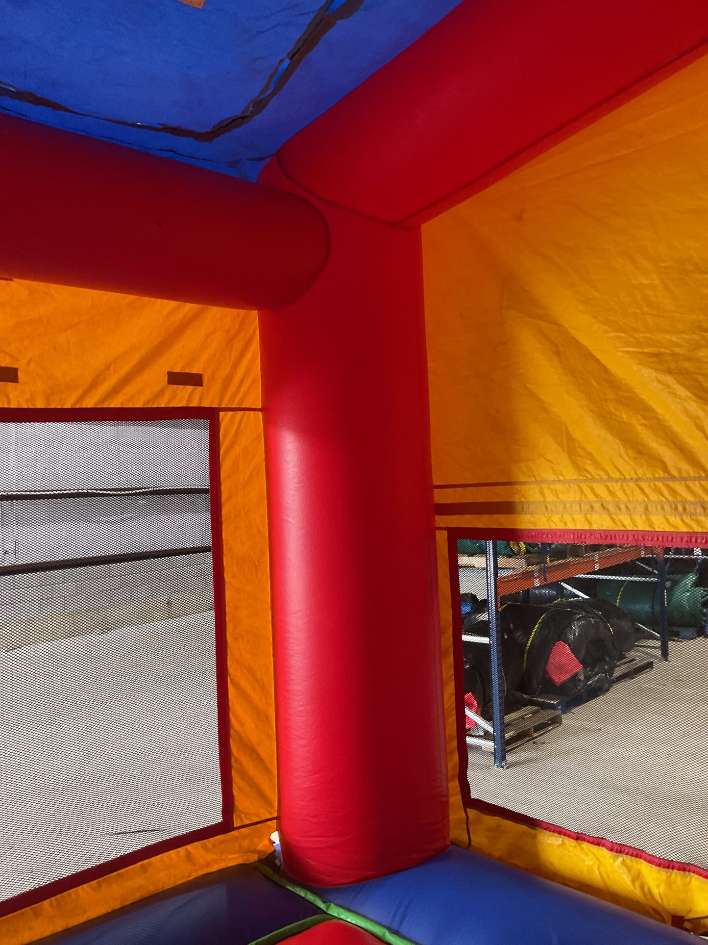 Modular Jump-n-Slide combo with pool
