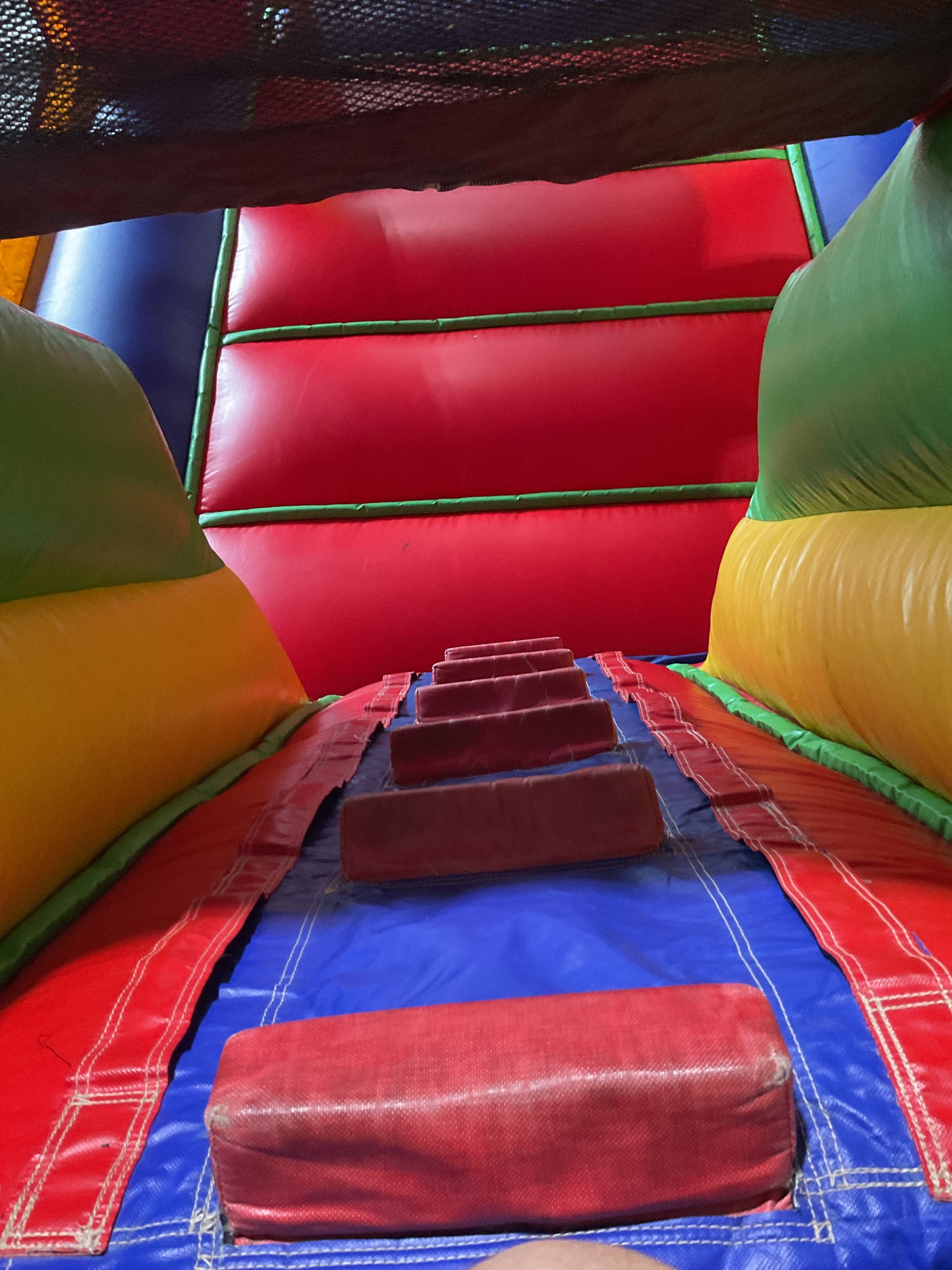 Modular Jump-n-Slide combo with pool