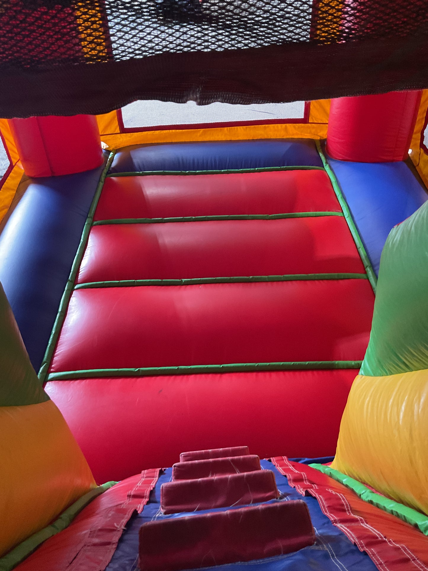 Modular Jump-n-Slide combo with pool