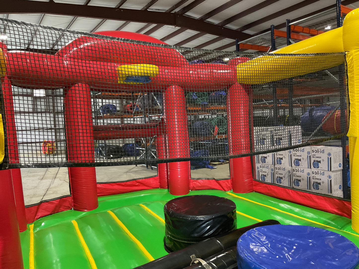 Triple Threat Interactive Inflatable
