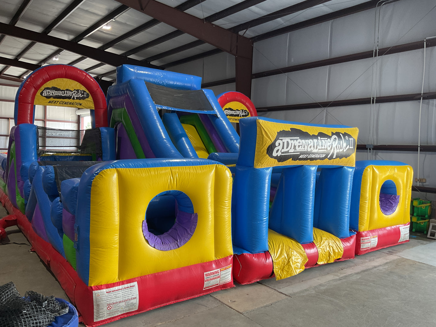Adrenaline Rush Obstacle Course Set