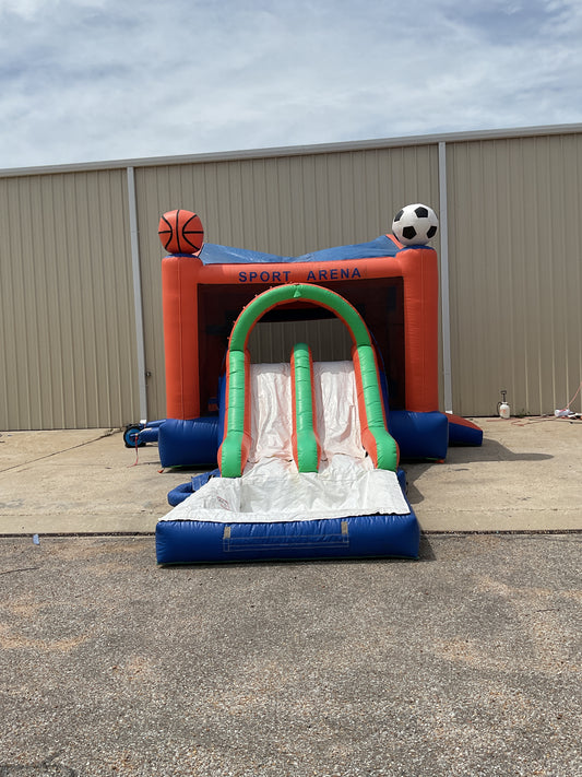 Sports wet dry Combo with pool