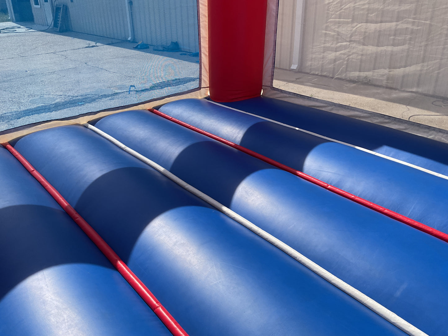Open top bounce house