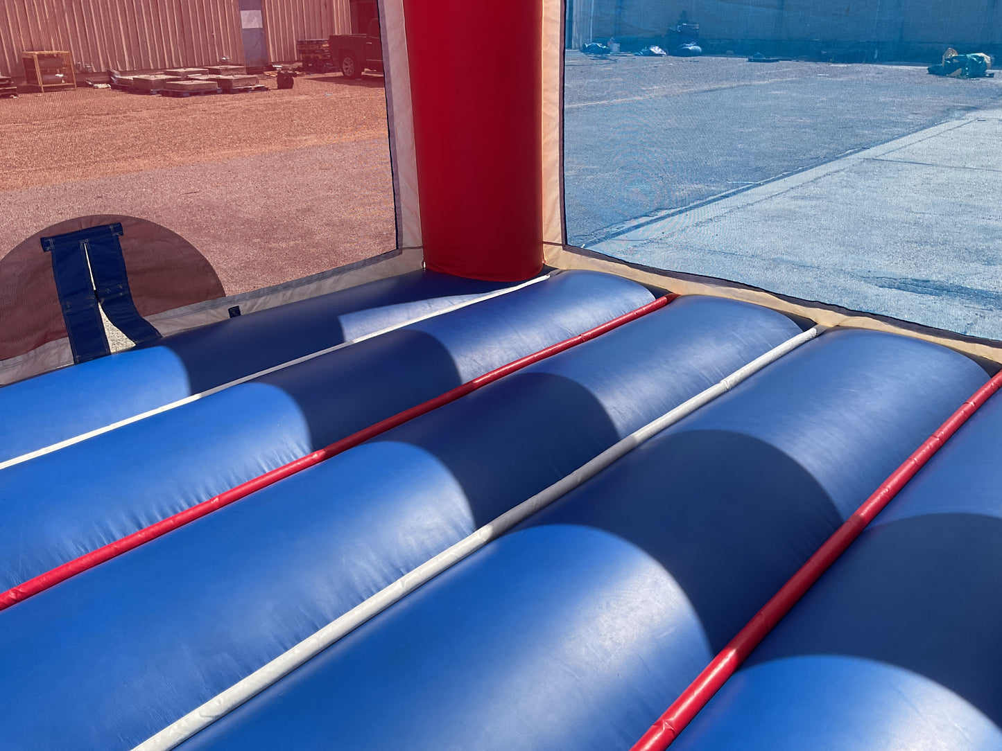 Open top bounce house