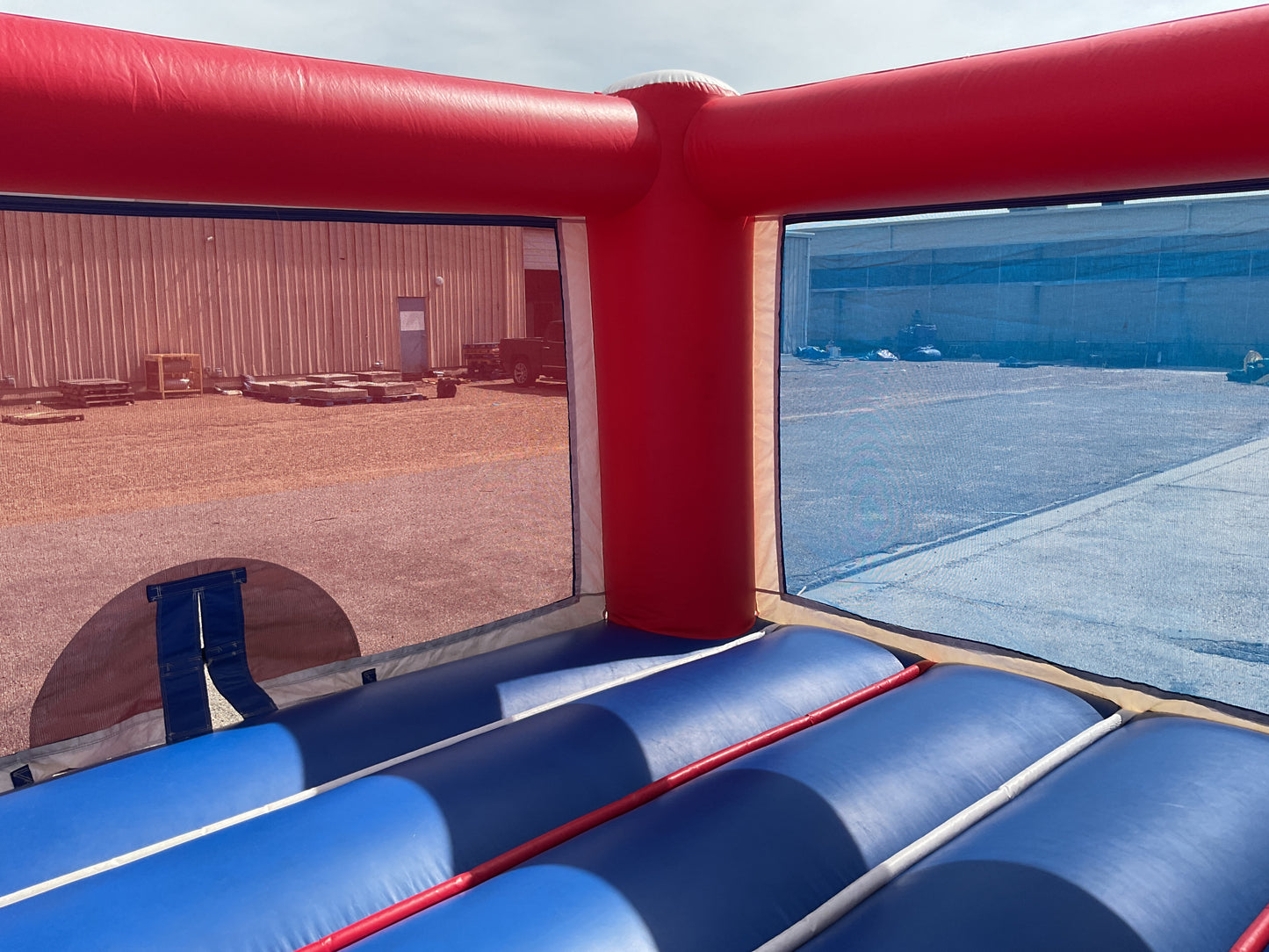 Open top bounce house