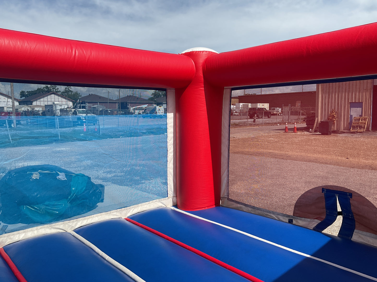 Open top bounce house