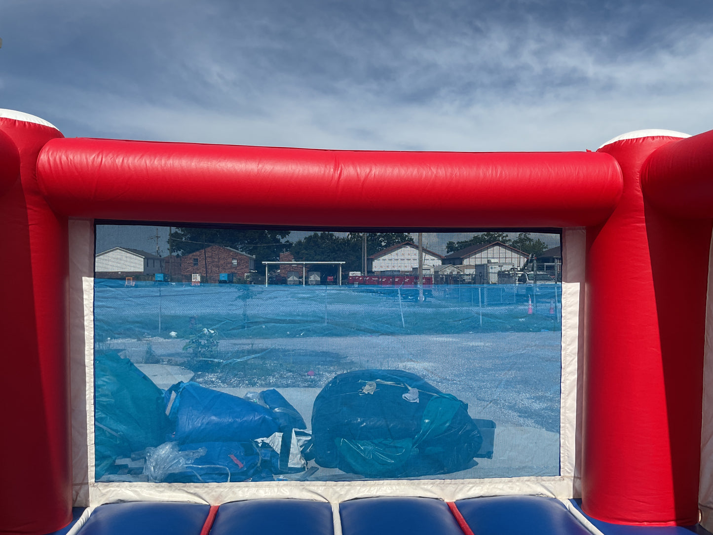 Open top bounce house