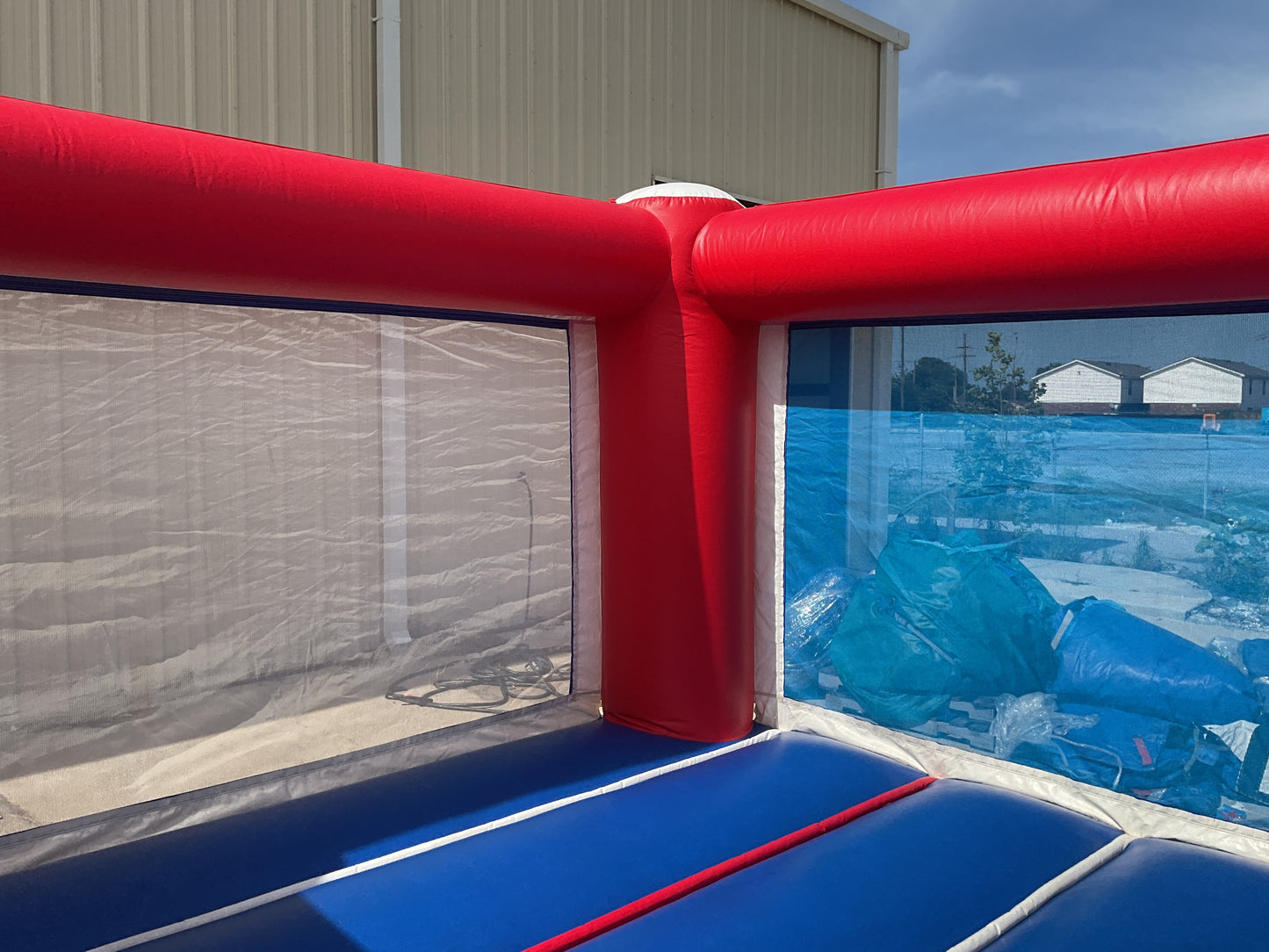 Open top bounce house