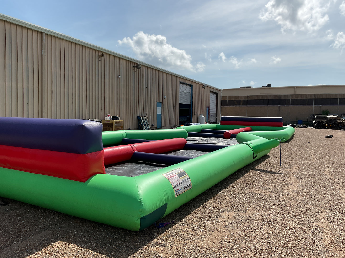 Zorb Track with 2 Zorb balls