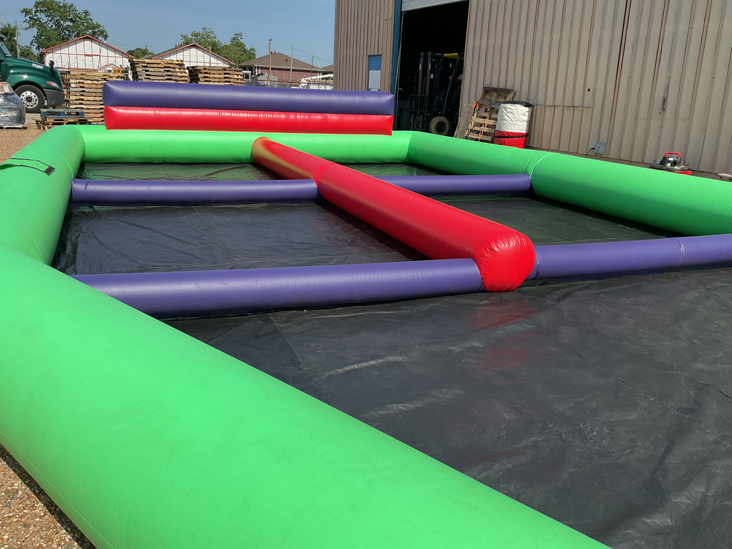 Zorb Track with 2 Zorb balls