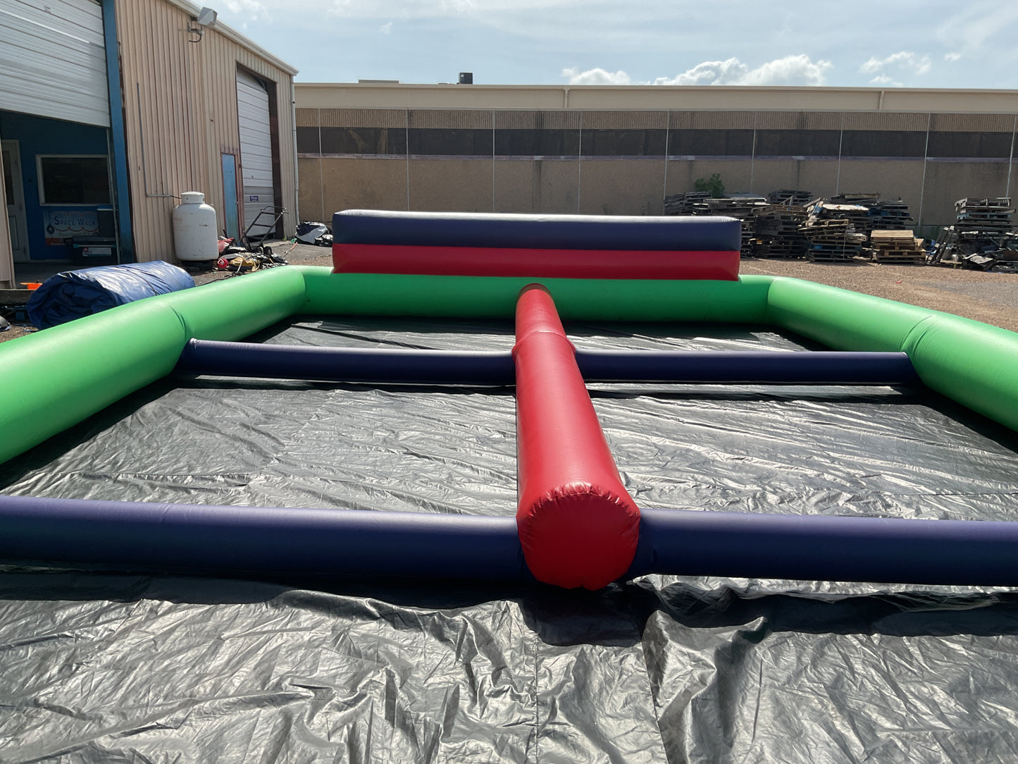 Zorb Track with 2 Zorb balls