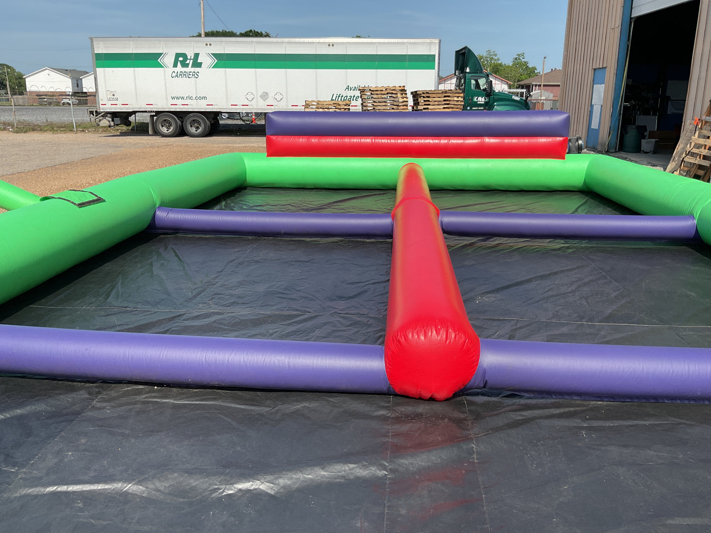 Zorb Track with 2 Zorb balls