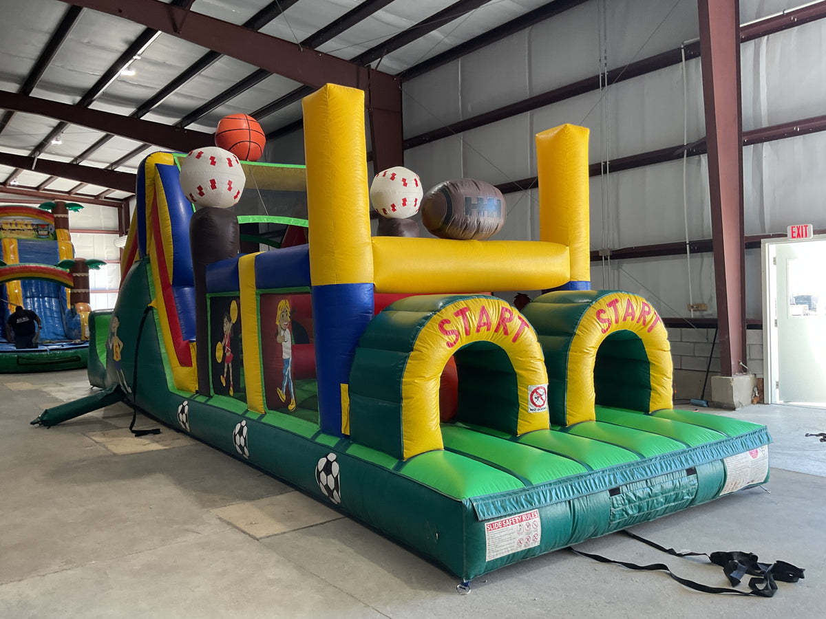 40' Backyard Obstacle Course