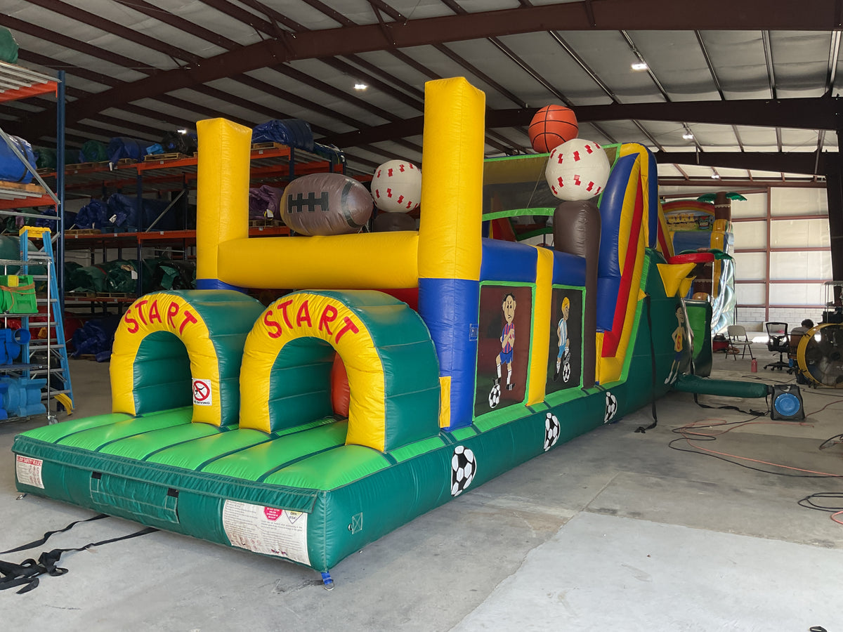 40' Backyard Obstacle Course