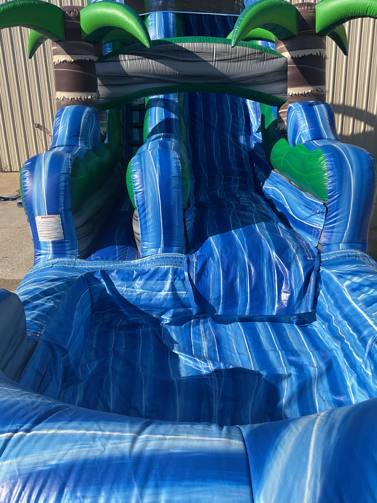 18' Tropical Tsunami Slide with pool