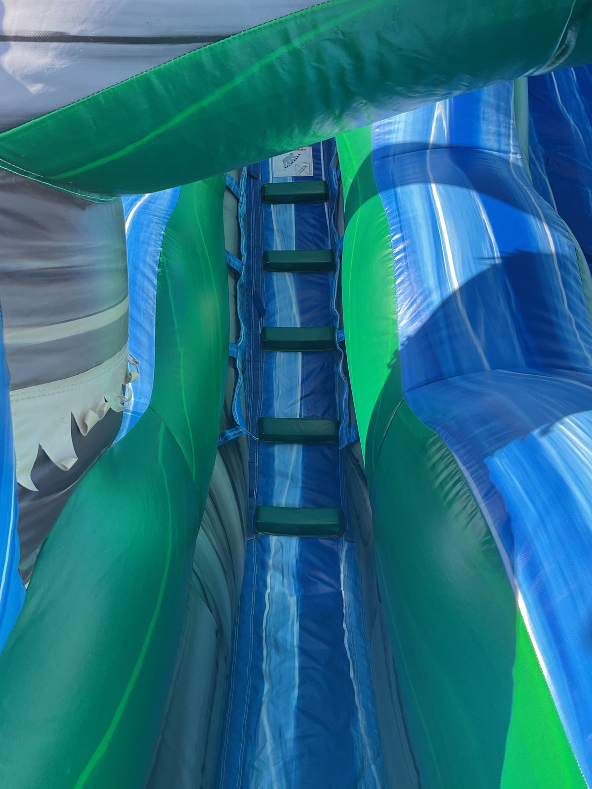 18' Tropical Tsunami Slide with pool