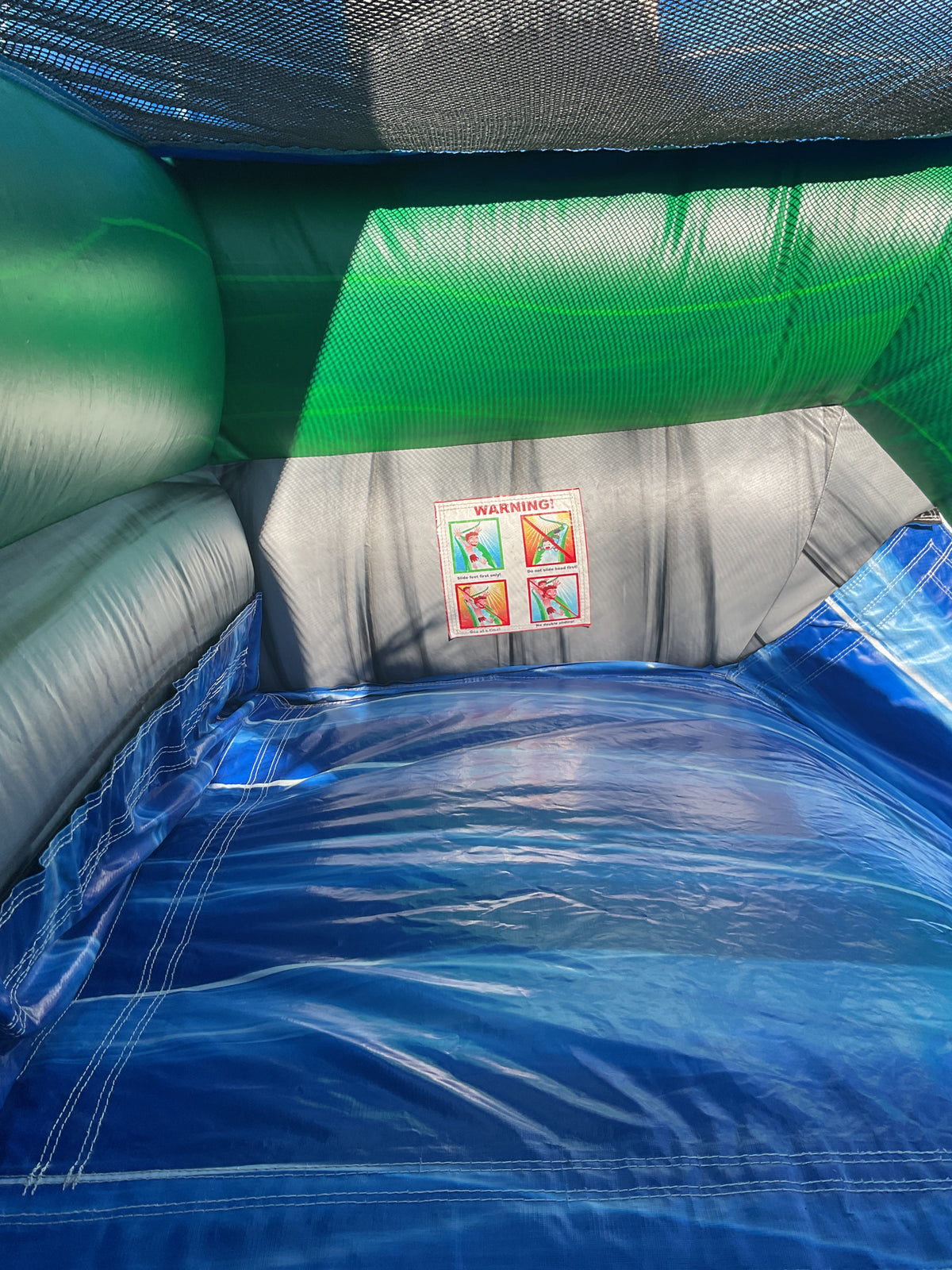 18' Tropical Tsunami Slide with pool
