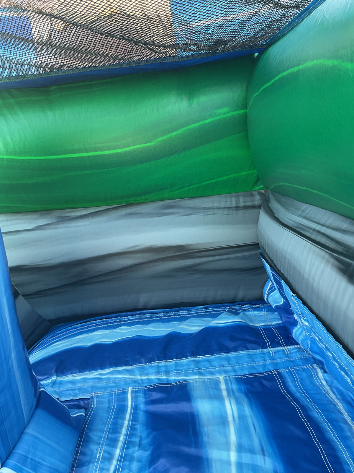 18' Tropical Tsunami Slide with pool