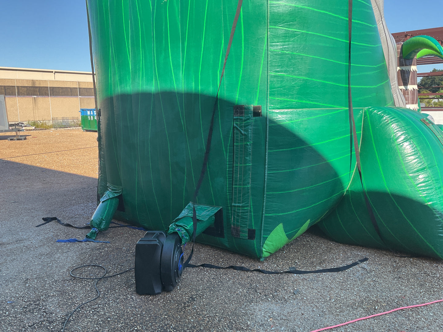 22' Emerald Crush Slide with pool