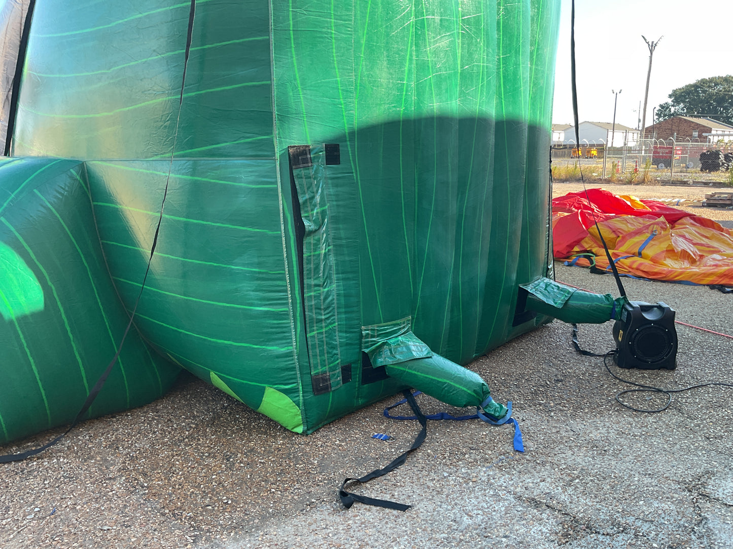 22' Emerald Crush Slide with pool