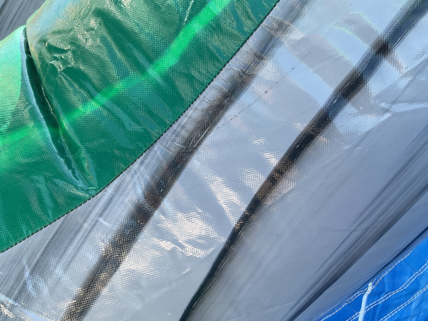 22' Emerald Crush Slide with pool